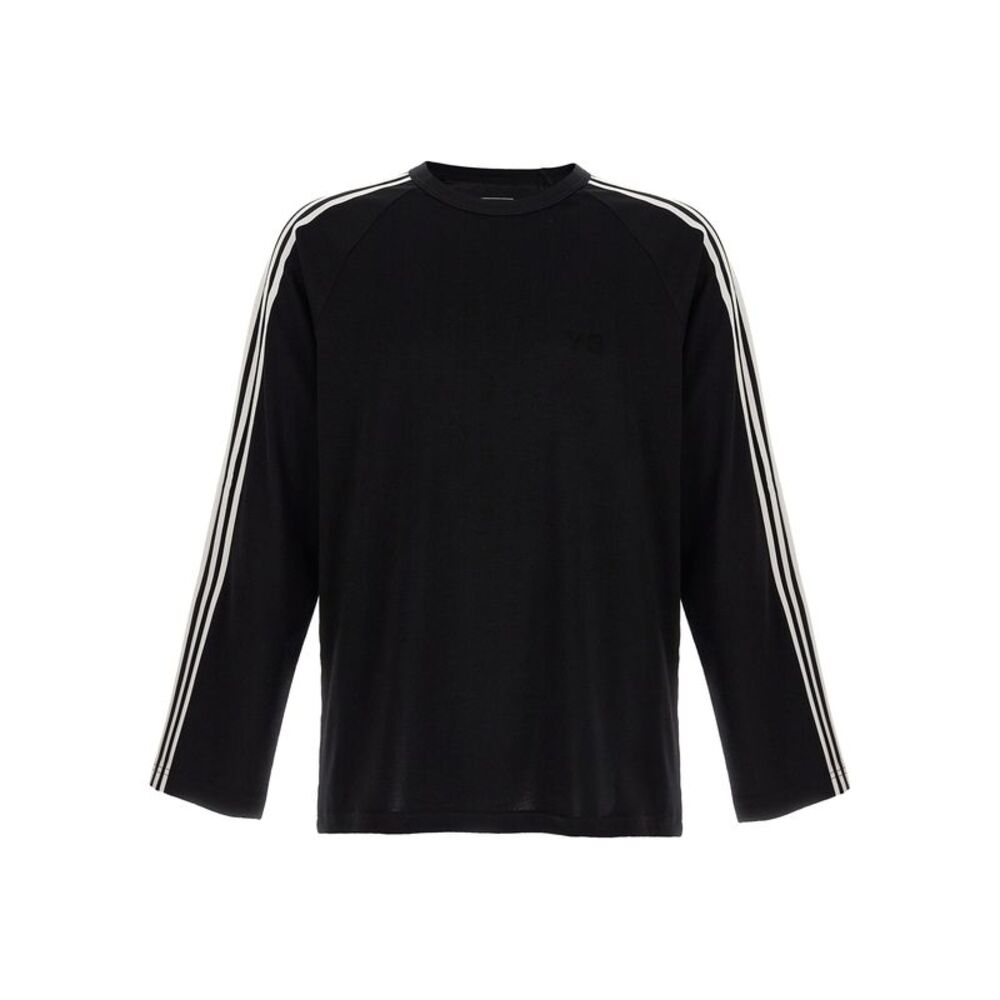 Y-3 Unisex 'Y-3 Long Sleeve Tee 3-Stripes' T-Shirt
